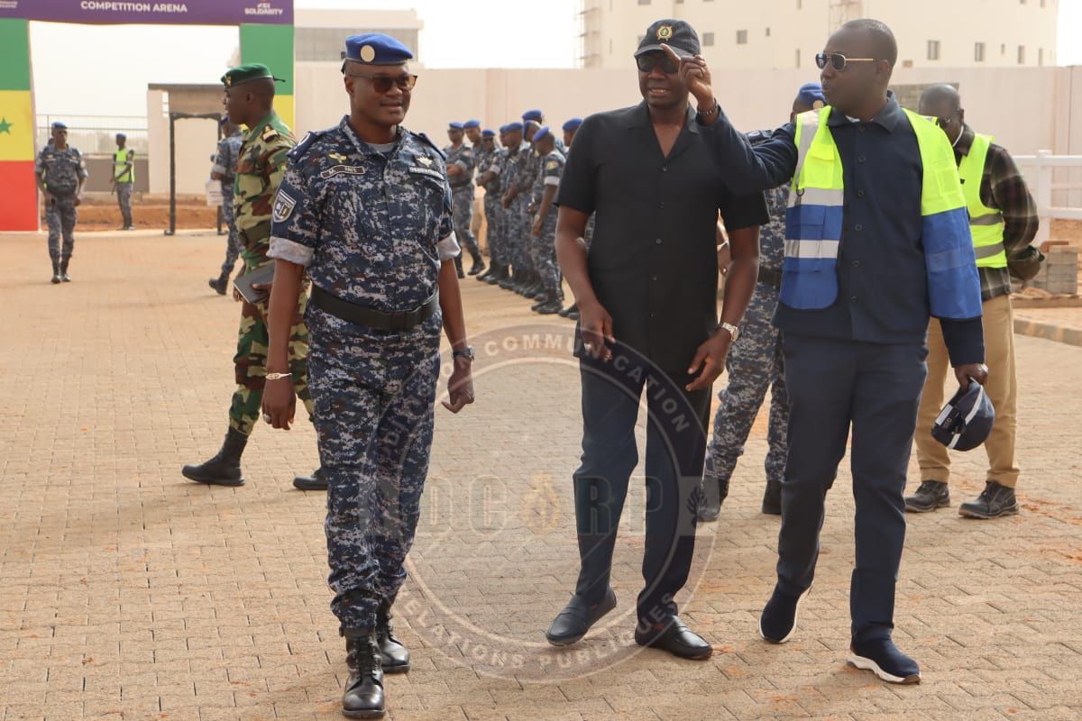 Préparatifs des JOJ 2026: Le chef de l'état en visite de chantier au complexe équestre de la Gendarmerie à DIAMNIADIO - Image 3